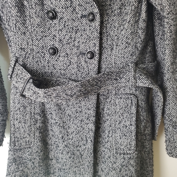 Banana Republic Recycled Wool Pea Coat Size M - Picture 4 of 11